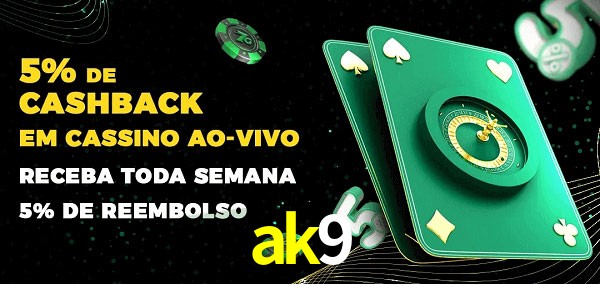 Promoções do cassino ao Vivo ak9